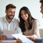 Bankruptcy lawyer discussing Chapter 7 and Chapter 13 financial solutions with clients