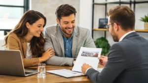 Basics of Bankruptcy: Bankruptcy attorney discussing debt relief options with a client